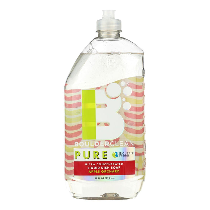 Boulder Clean Pure Apple Orchard Ultra Concentrated Liquid Dish Soap (Pack of 6 - 28 Fl. Oz.)