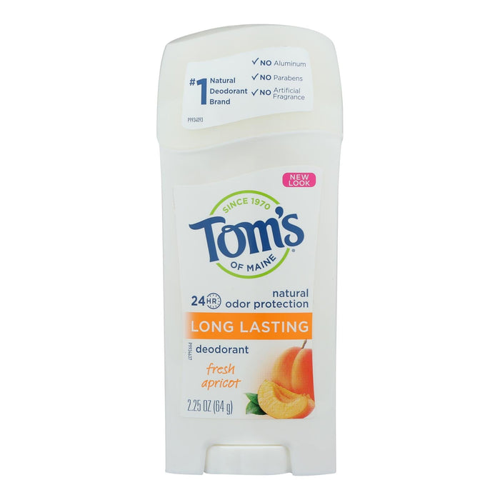 Tom's of Maine Natural Apricot Long-Lasting Deodorant - 2.25 oz