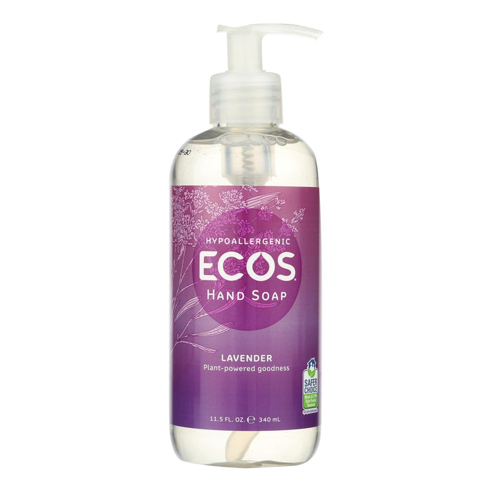 Ecos Hand Soap Lavender (Pack of 6 - 11.5 Fl Oz)