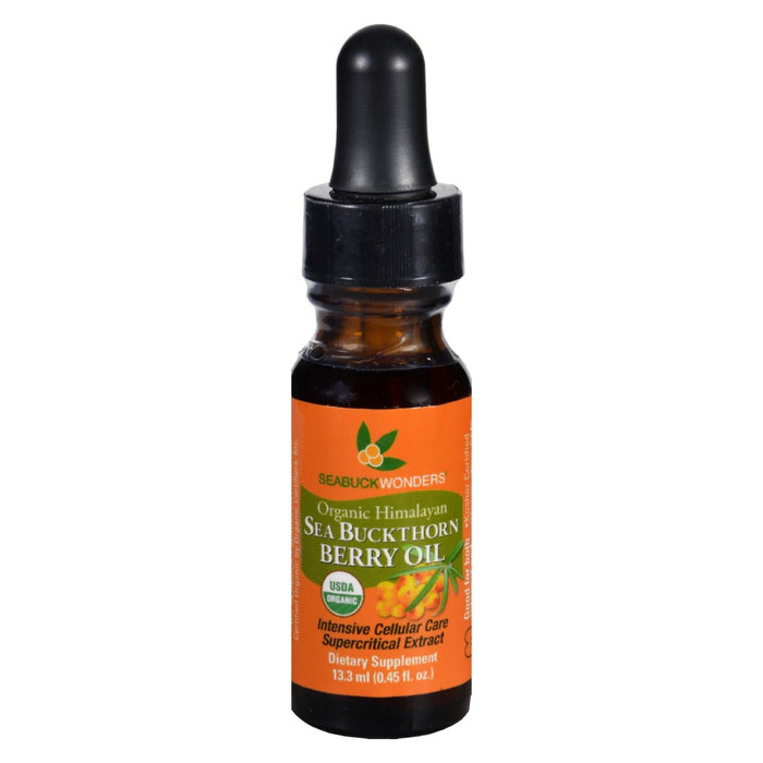 Seabuck Wonders Sea Buckthorn Organic Bry Oil - .45 Fl Oz