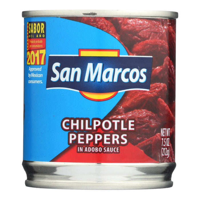 San Marcos Chipotle Peppers (Pack of 24 - 7.5 Oz.)
