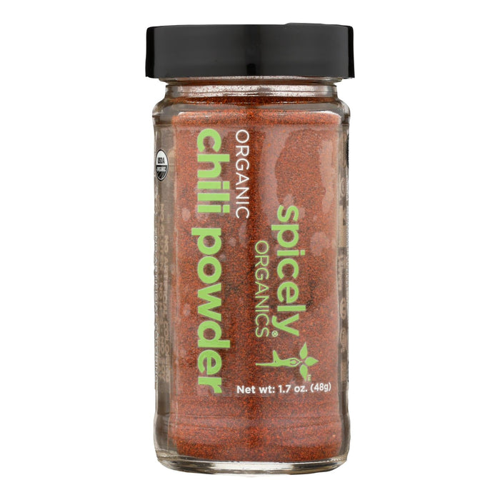 Spicely Organics Organic Chili Powder (3 Pack) - 1.7 Oz. Per Pack