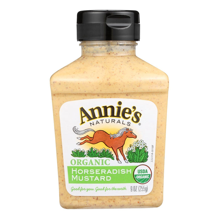 Annie's Naturals Organic Horseradish Mustard (12 Pack, 9 Oz. Each)