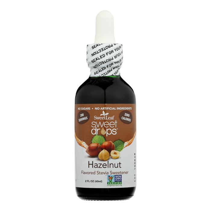 Sweet Leaf Liquid Stevia Sweet Drops - Hazelnut Flavor (2 Oz.)