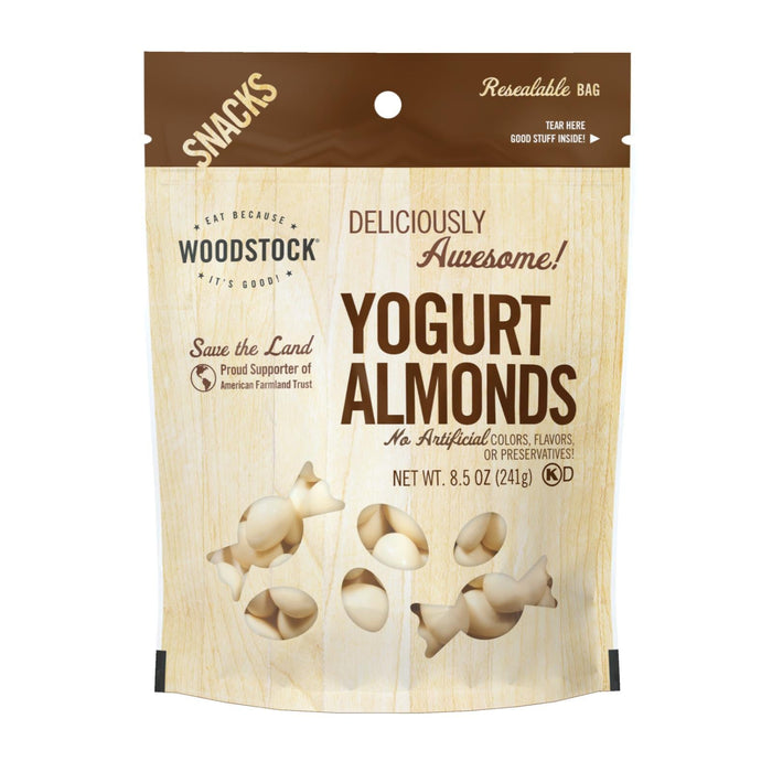 Woodstock Creamy Blended Almonds, Pack of 8