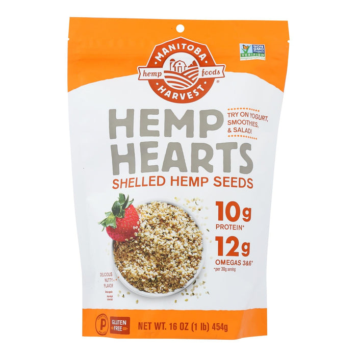 Manitoba Harvest Hemp Hearts - 1 Pound Healthy Fat Source