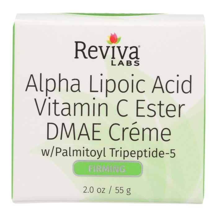 Reviva Labs Alpha Lipoic Acid Vitamin C Ester DMAE Cream (2 Oz.)