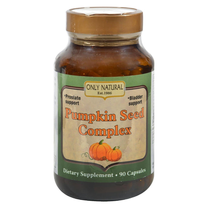 Only Natural Pumpkin Seed Complex - 90 x 700mg Capsules