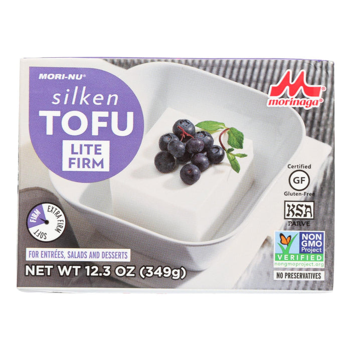 Mori-nu Lite Firm Silken Tofu, 12.3 Oz. (Pack of 12)
