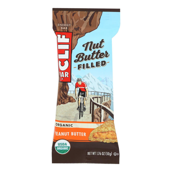 Clif Bar Organic Peanut Butter Energy Bar - 12 Pack - 1.76 Oz Each