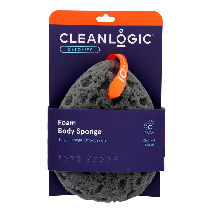 Cleanlogic Ultra Soft Charcoal Infused Sea Sponge