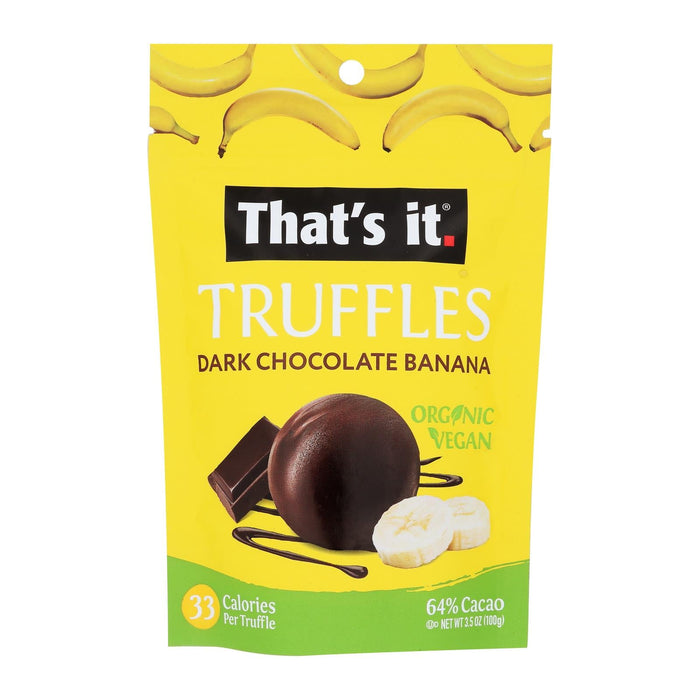 TRFL Dark Chocolate Banana - 3.5 Oz - Case of 6