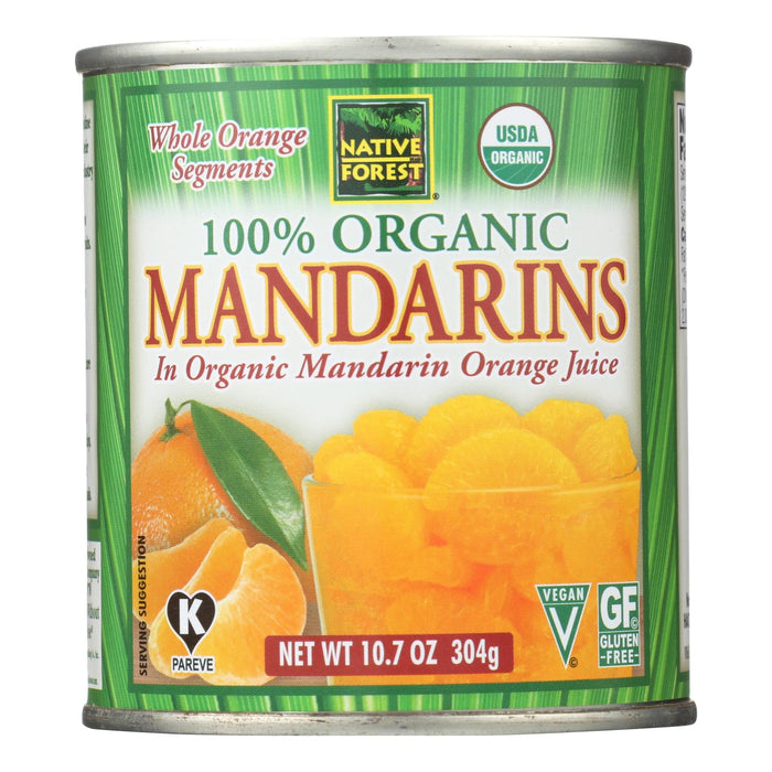 Native Forest Organic Mandarin Oranges, 10.75 oz (Pack of 6)