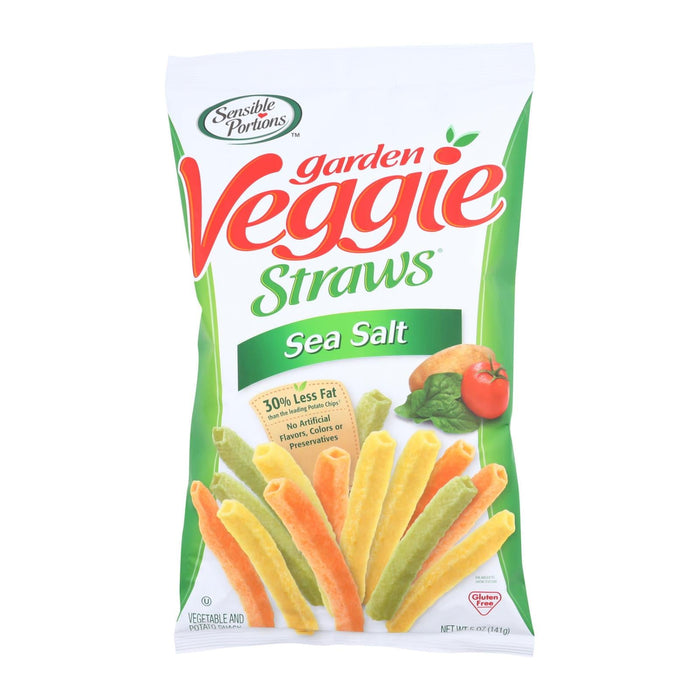 Sensible Portions Veggie Straws - Sea Salt (Pack of 12 - 5 Oz.)