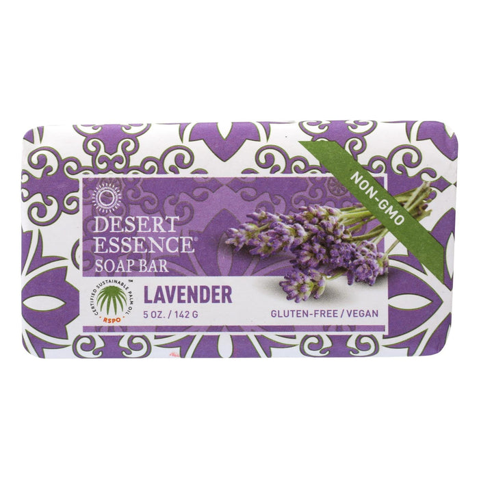 Desert Essence Lavender Infused Bar Soap (5 Oz.)