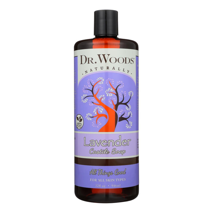 Dr. Woods Lavender Castile Soap, 32 Fl Oz