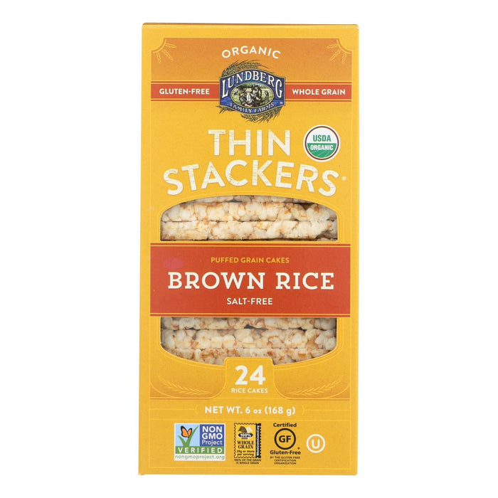 Lundberg Family Farms Organic Brown Rice Thin Sticks (6 - 6 oz. Packs)