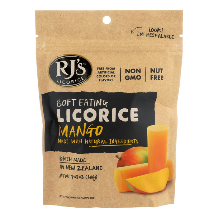 RJ's Licorice Soft Eating Mango, Variety Pack of 8 - 7.05 Oz. Each