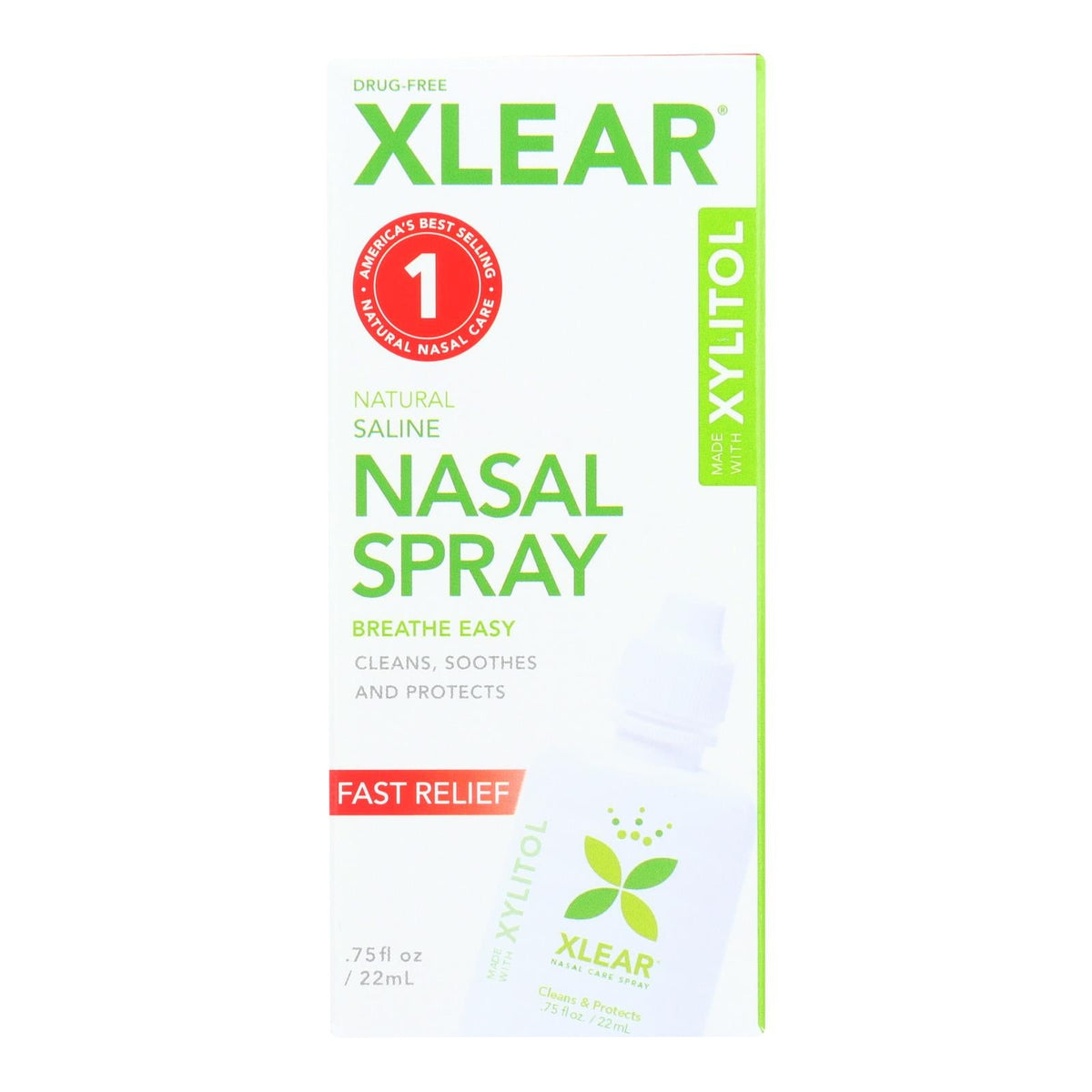 Xlear Nasal Spray Sinus Relief - .75 Fl. Oz. — Specialty Food Source