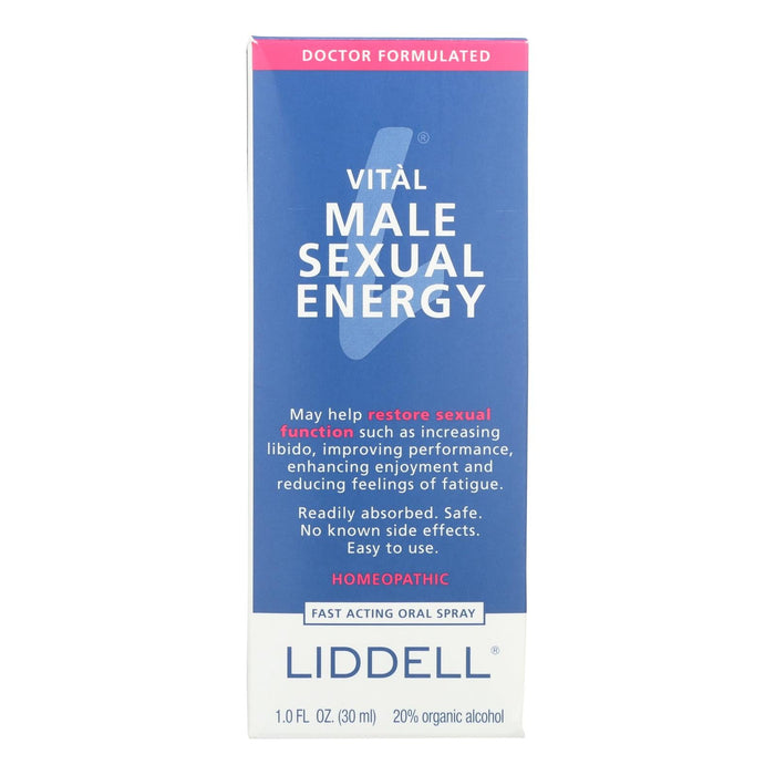 Liddell Homeopathic Energy Formula for Men - 1 Fl Oz.
