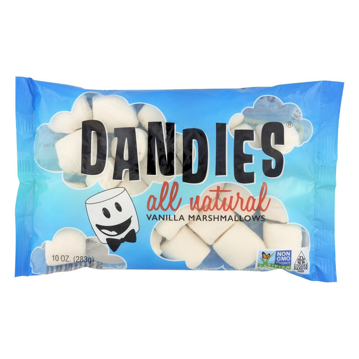 Dandies Air-Puffed Marshmallows: Classic Vanilla (Pack of 12, 10 oz)