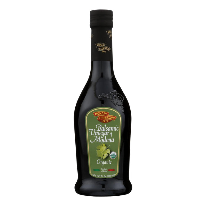 Monari Federzoni Organic Modena Balsamic Vinegar, 17 Fl Oz. (Pack of 6)