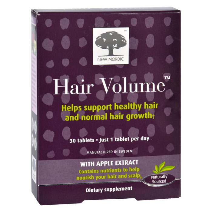 New Nordic Hair Volume Supplement (30 Tablets)