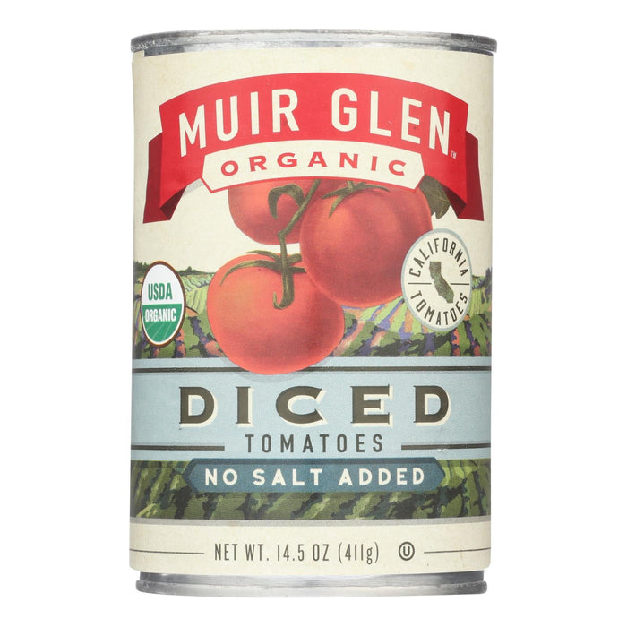 Muir Glen No Salt Diced Tomatoes (12-Pack, 14.5 Oz. Each)