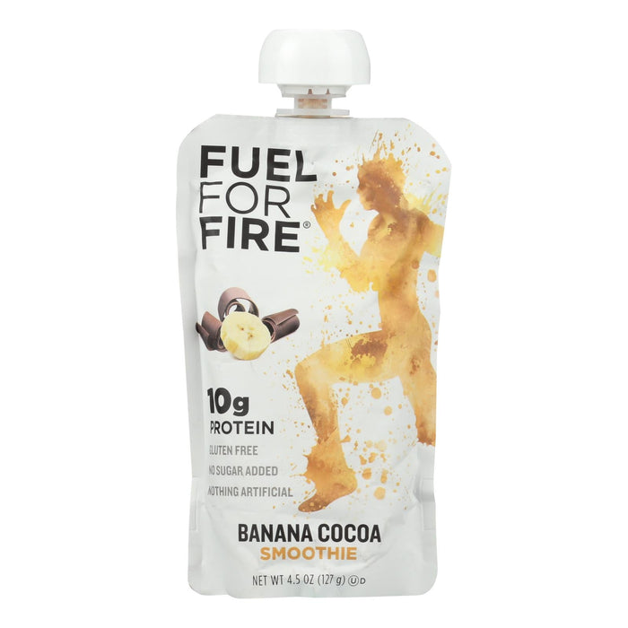 Fuel For Fire Banana Cocoa Smoothie Pack (12 x 4.5 Oz.)