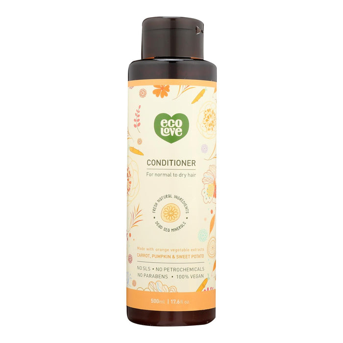 Ecolove Orange Conditioner for Normal & Dry Hair (17.6 Fl Oz)