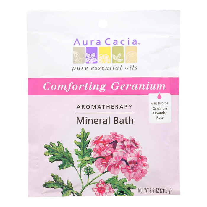 Aura Cacia Heart Song Aromatherapy Mineral Bath | 6 Pack | 2.5 Oz
