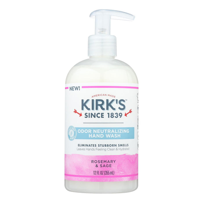 Kirk's Premium Hand Soap in Rosemary Sage Scent, 12 Oz