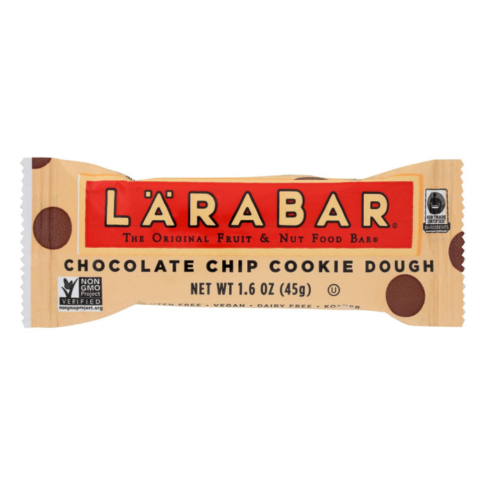 Larabar Chocolate Chip Cookie Dough (Pack of 16, 1.6 Oz.)