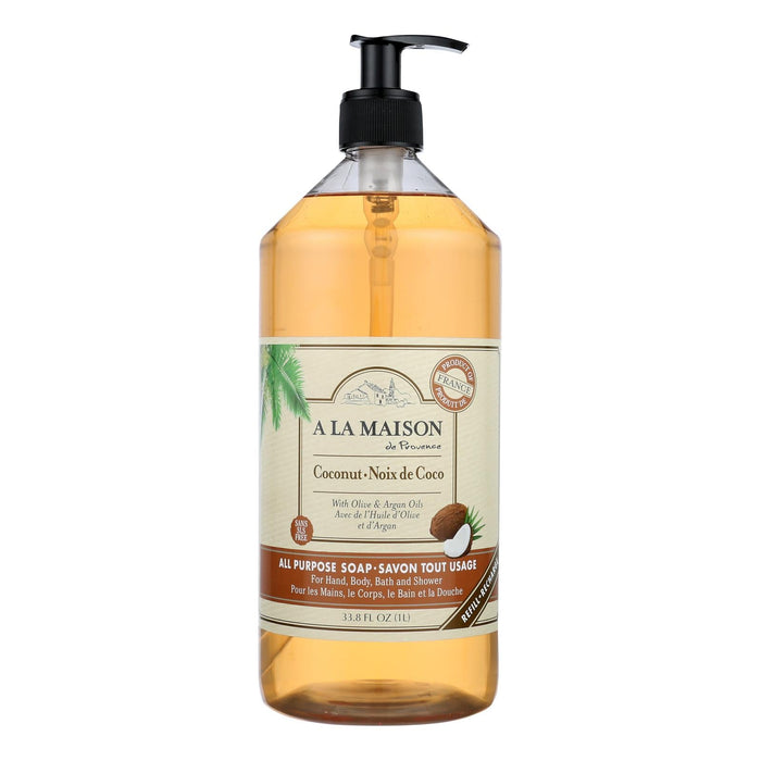 A La Maison Coconut Liquid Hand Soap, 33.8 fl. oz.