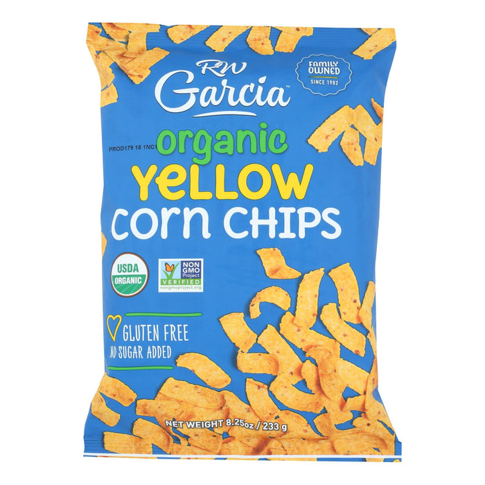 R.W. Garcia Organic Yellow Corn Chips (12 - 8.25 Oz. Packs)