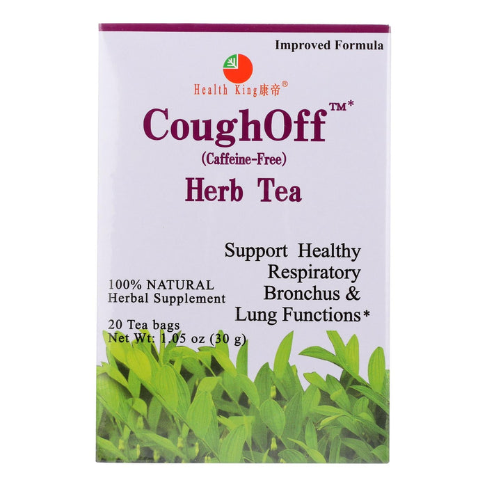 Health King Cough-Off Herbal Tea (20 Tea Bags)