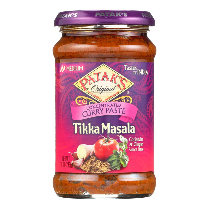 Patak's Tikka Masala Medium Concentrated Curry Paste (6 x 10 Oz. Packs)