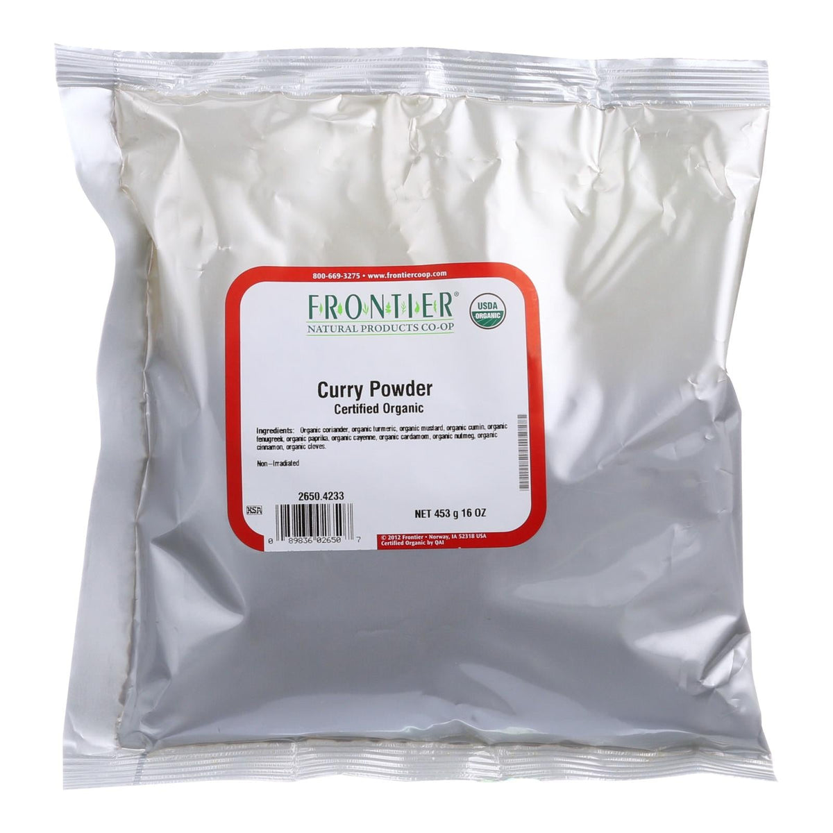 Frontier Herb - Organic Curry Powder Seasoning Blend (1 lb) — Specialty ...