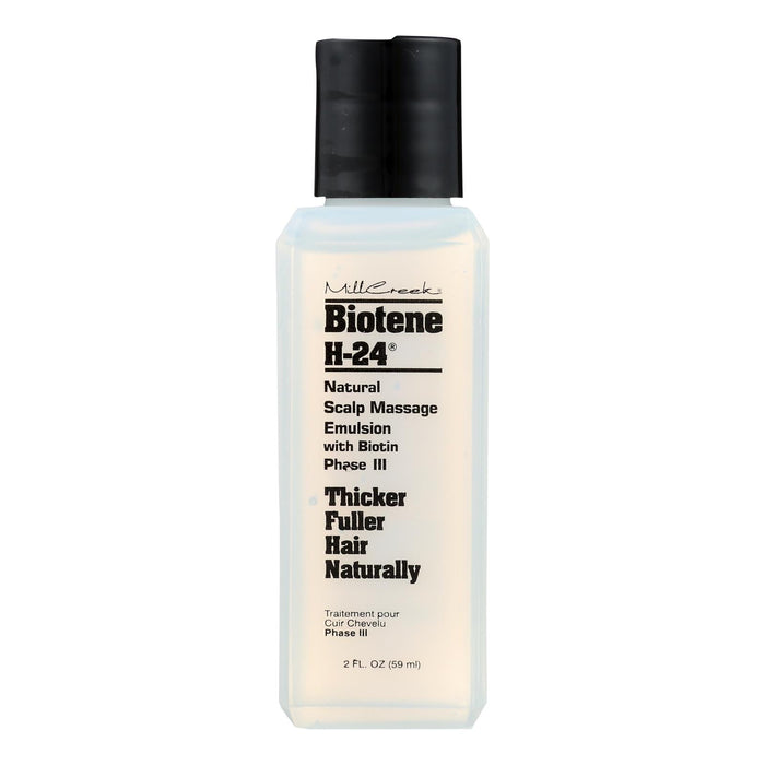 Biotene H-24 Natural Scalp Massage Emulsion by Mill Creek - 2 Fl Oz