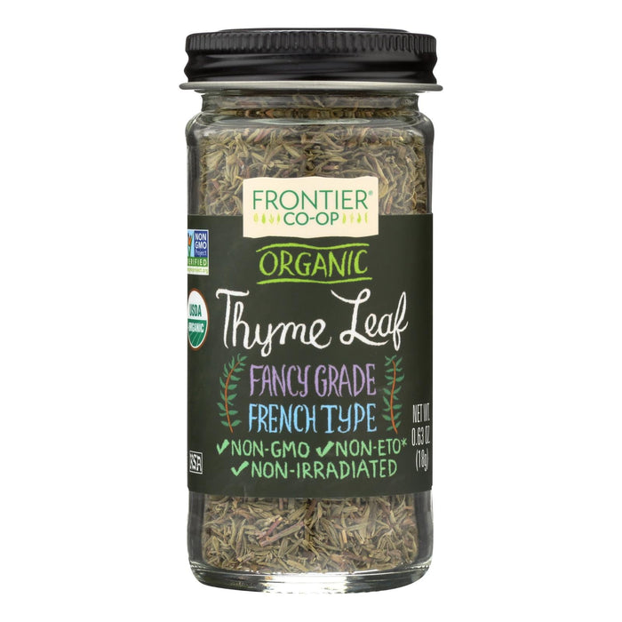 Frontier Organic Whole Thyme Leaf, .8 Oz.
