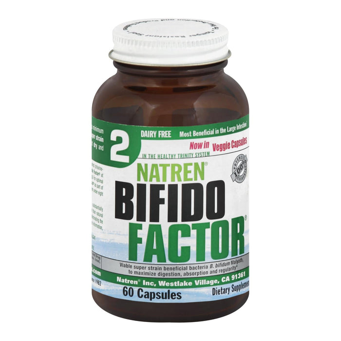 Natren Dairy Free Bifido Factor - 60 Capsules