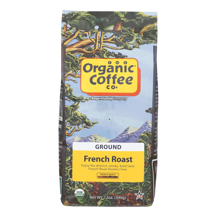 Organic French Roast Ground Coffee, 12 Oz (Pack of 6)