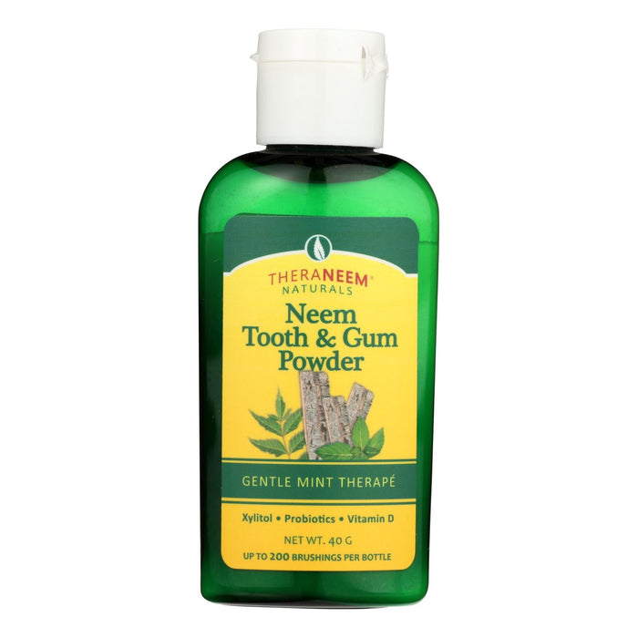 Theraneem Naturals Gentle Mint TheraNeem Neem Tooth & Gum Powder - 40 Gram