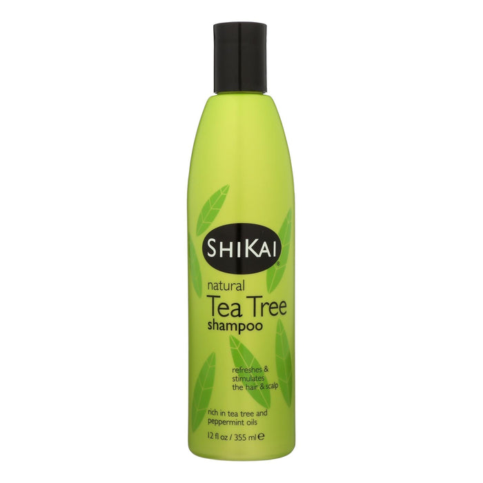 Shikai Natural Tea Tree Shampoo, 12 Fl Oz