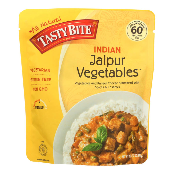 Tasty Bite Jaipur Vegetables | Indian Cuisine | 6 Pack | 10 Oz