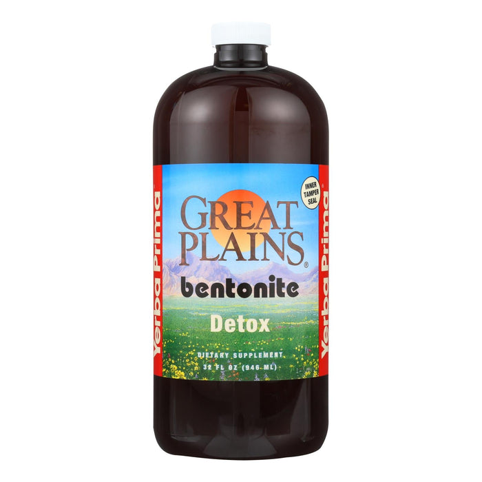 Yerba Prima Great Plains Bentonite Detox (32 Fl Oz)