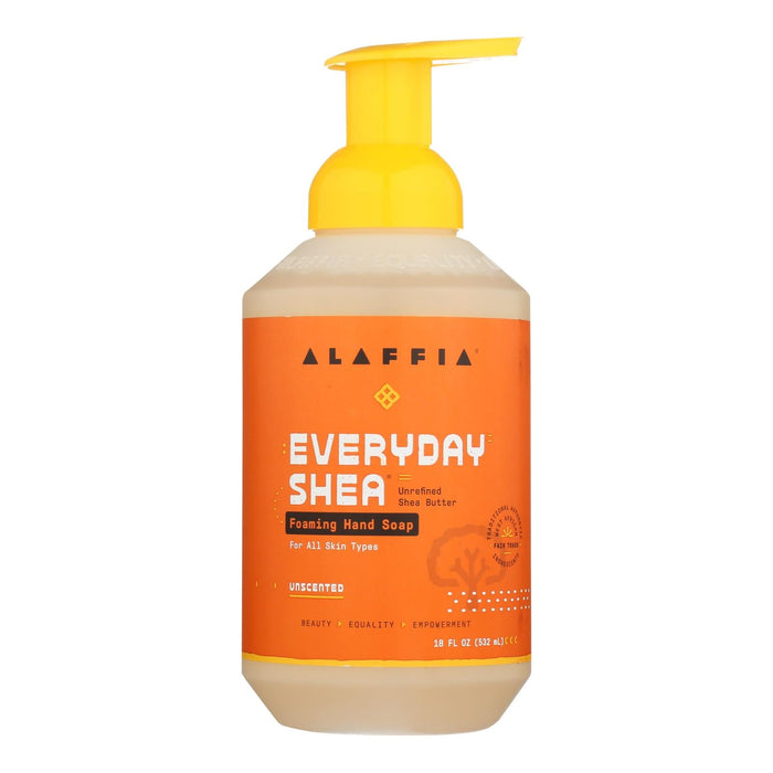 Alaffia Unscented Shea Butter & Neem Foaming Hand Soap (18 Fl. Oz.)