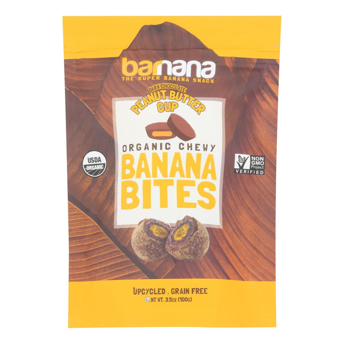 Barnana Ban Bites: Chocolate PB Cup, 3.5 Oz Per Bite (Pack of 12)