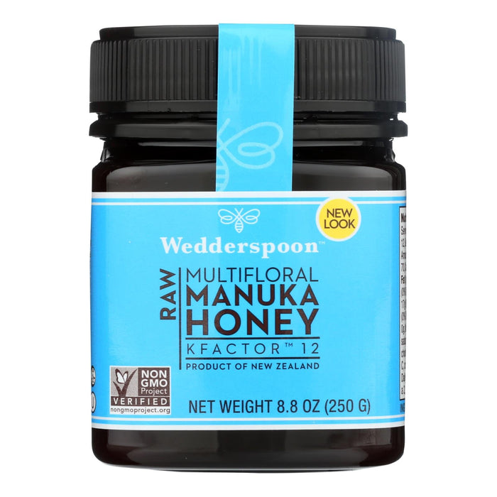 Wedderspoon Manuka Honey, KFactor 12 (8.8 Oz., Pack of 6)