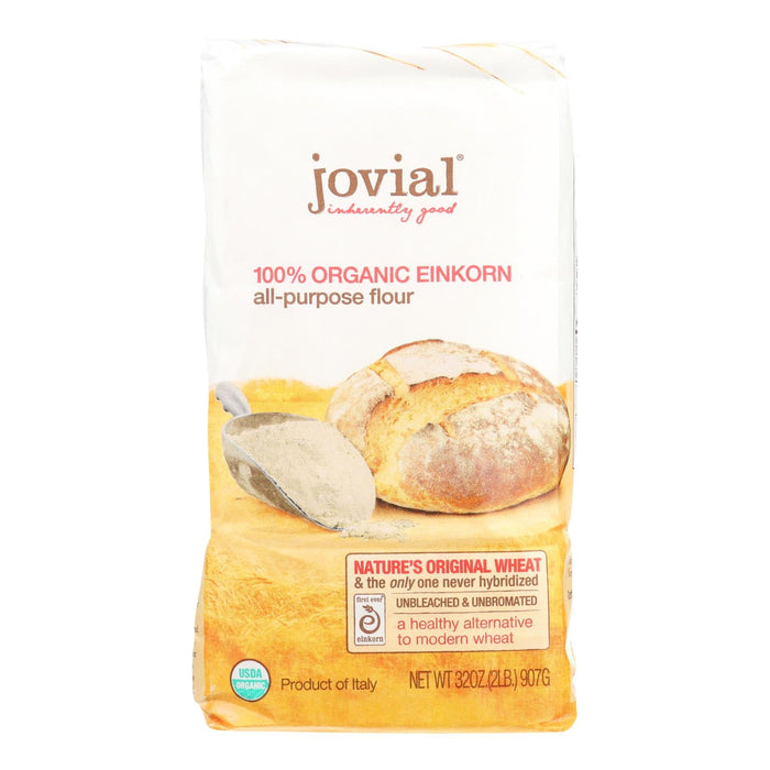 Jovial Organic Einkorn All-Purpose Flour, 32 Oz, Case of 10